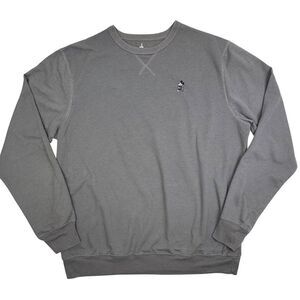 Disney Parks Authentic Embroidered Mickey Mouse Logo Lightweight Sweatshirt M